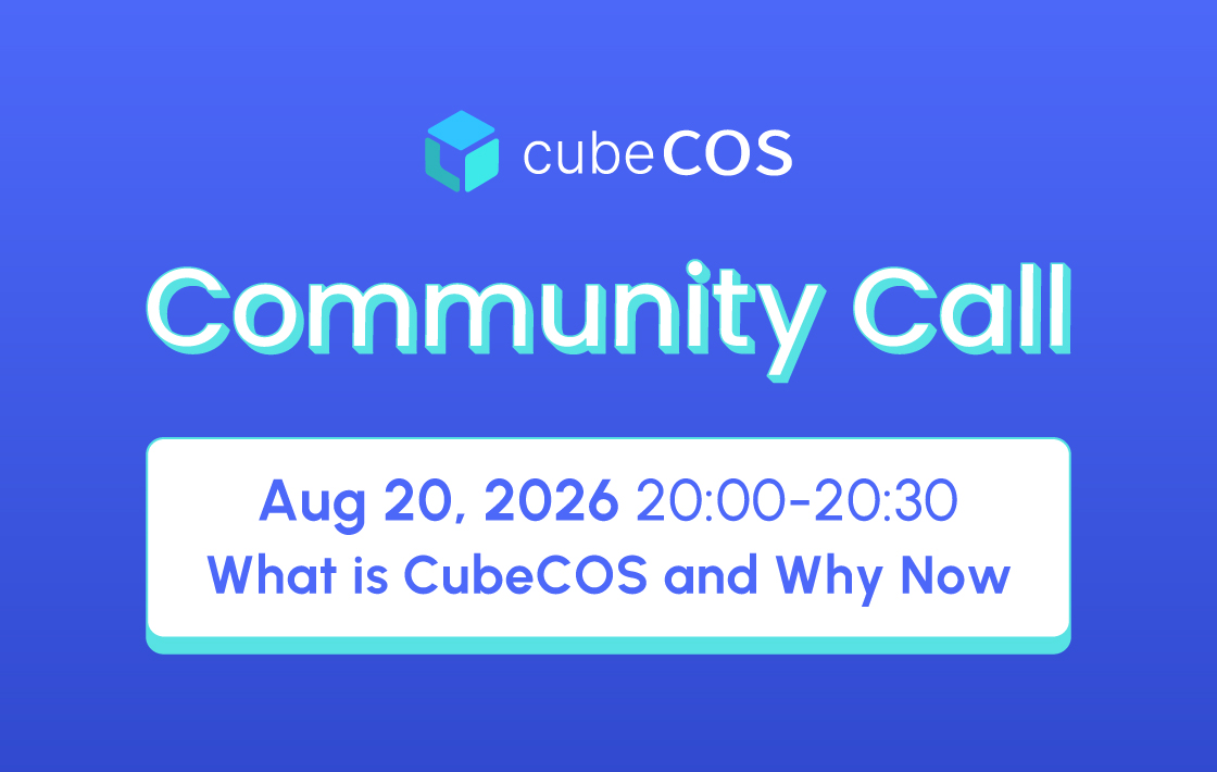 CubeCOS-Community-Call